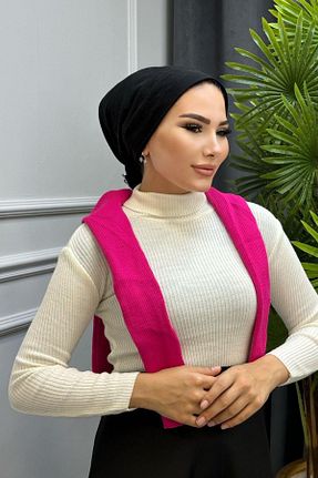 پلیور حجاب سفید زنانه پشمی Şule Giyim - کد 655661837