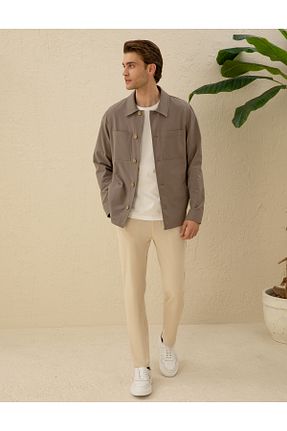 کت قهوه ای مردانه رگولار Pierre Cardin - کد 829312914