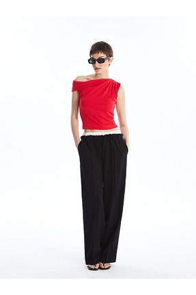 شلوار سبز زنانه پلی استر LC Waikiki - کد 858840269