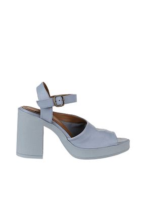 کفش پاشنه بلند کلاسیک آبی زنانه چرم خالص Bueno Shoes - کد 671985925
