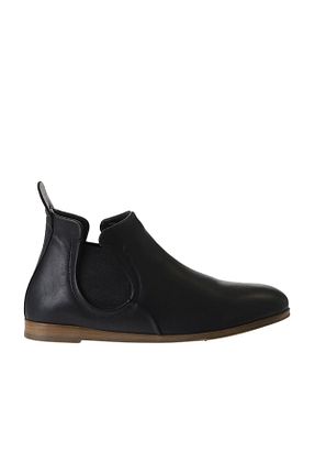 بوت / نیم بوت مشکی زنانه چرم خالص Bueno Shoes - کد 404061795