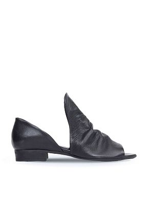 صندل مشکی زنانه پاشنه تخت Bueno Shoes - کد 72339231
