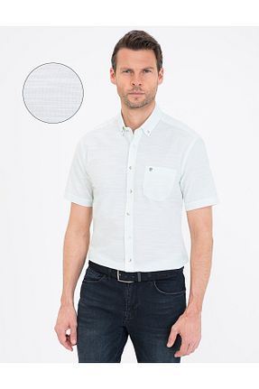 پیراهن بژ مردانه رگولار Pierre Cardin - کد 96946426