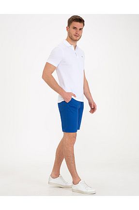 شلوارک و برمودا آبی مردانه الاستین Pierre Cardin - کد 832739989