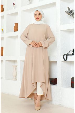 تونیک حجاب سبز زنانه پلی استر sefamerve - کد 858560007