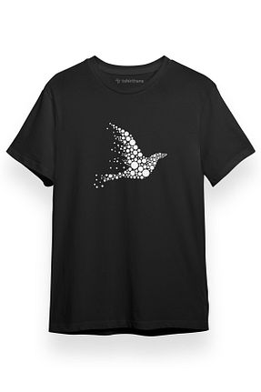 تیشرت مشکی مردانه رگولار Tshirthane - کد 756507900