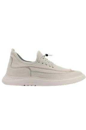 کفش کژوال سفید مردانه چرم خالص Kids Club Shoes - کد 809914455