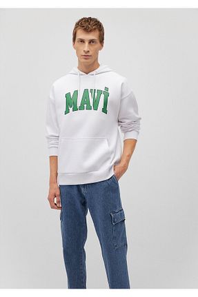 سوئیشرت صورتی مردانه چاپی Mavi - کد 799807529