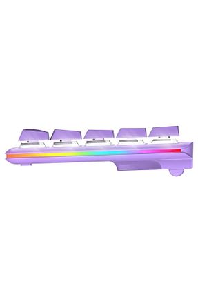 کیبورد گیمر بنفش Rampage - کد 752969464