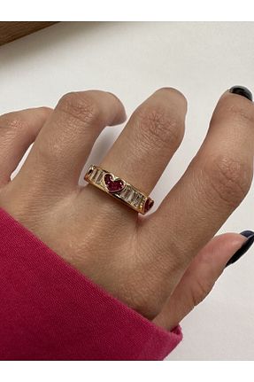 انگشتر جواهر طلائی زنانه زیرکن ringbox - کد 742714341