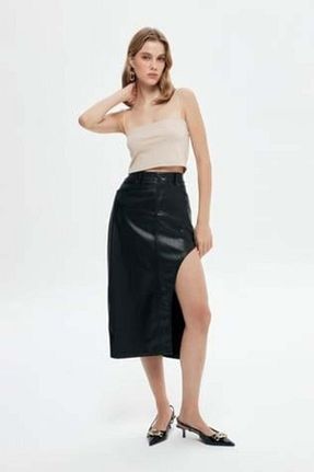 دامن رنگی زنانه پارچه SHINE STYLE - کد 858428557