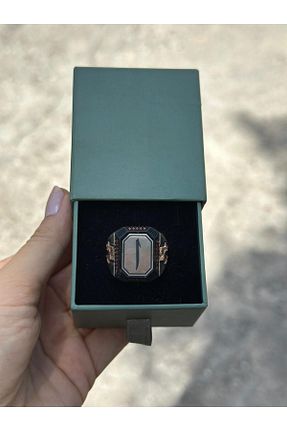 انگشتر نقره مردانه زیرکن Gökdeniz Silver - کد 858470822