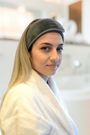 کش سر طوسی زنانه پنبه ای Esdense - کد 109931857