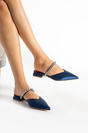 بابت سرمه ای زنانه چرم مصنوعی Tulin Shoes - کد 847351517