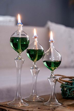 شمع سبز Gardenya Shabbo Glass - کد 345525173