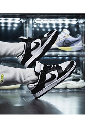 کفش اسنیکر مشکی زنانه بند دار Nike - کد 858389295