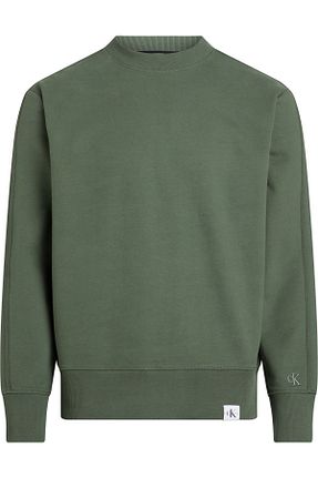 پلیور سبز مردانه ساده Calvin Klein - کد 858434156