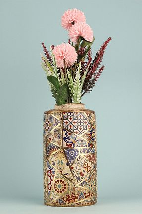 گلدان رنگی سرامیک hmydesign - کد 858429392