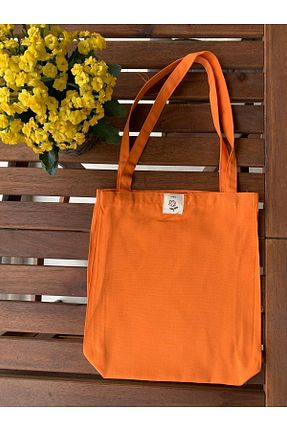 کیف دوشی نارنجی زنانه پارچه ای fimugift - کد 278105145
