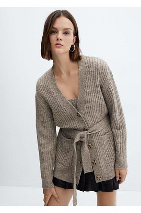 رویه طوسی زنانه پلی استر MANGO - کد 793744724
