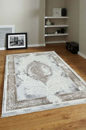 فرش بژ آنتی آلرژی ünalcarpet - کد 856285655