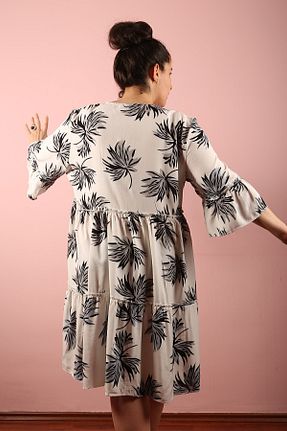 لباس سفید زنانه بافتنی vory - کد 346177844