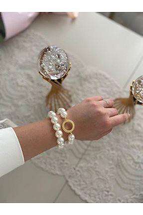 گردنبند مروارید سفید مروارید آب شیرین PEARL - کد 795553439