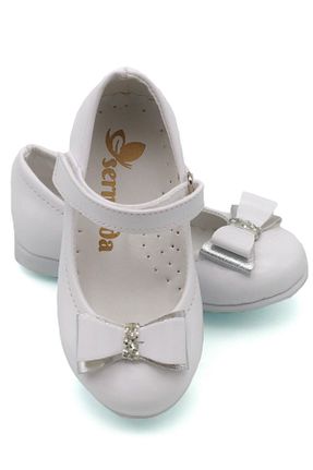 بابت سفید بچه گانه چرم مصنوعی sermoda - کد 753755227