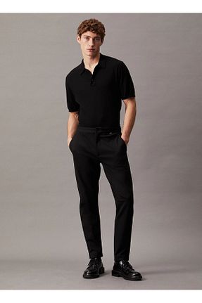 شلوار مشکی مردانه پارچه Calvin Klein - کد 858477279