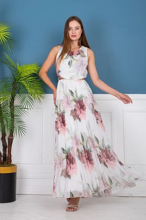 لباس سفید زنانه بافتنی ŞEYDA ERTEM - کد 679300777