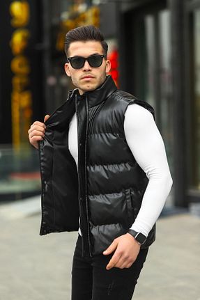 جلیقه مشکی مردانه رگولار Boymen - کد 472921643