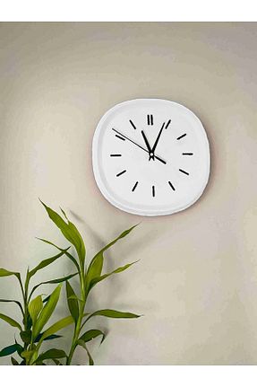 ساعت دیواری سفید 26 سانتی متر Genel Markalar - کد 313539956