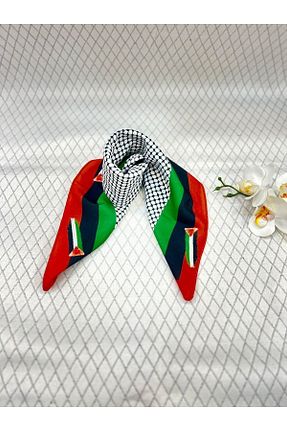 دستمال گردن قرمز پلی استر hicazavm - کد 839425621