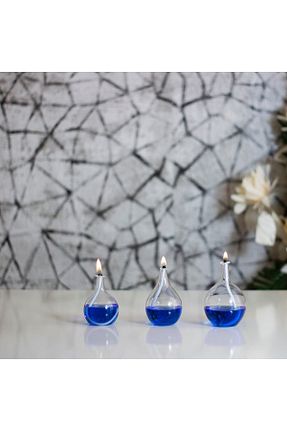 شمع آبی Çam Shabbo Glass - کد 345942966