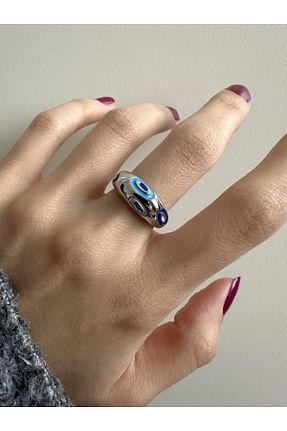 انگشتر جواهر زنانه روکش طلا ringbox - کد 807792408