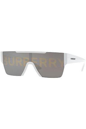 عینک آفتابی سفید مردانه UV400 Burberry - کد 316025319