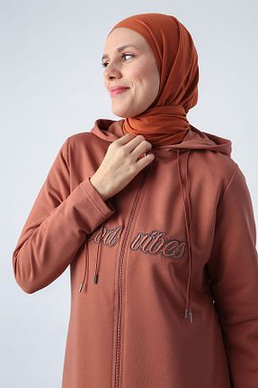 رویه حجاب قهوه ای زنانه پنبه پلی استر ALLDAY - کد 669827929