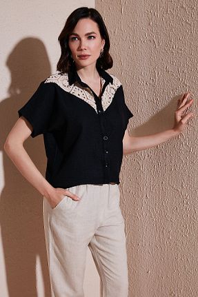 پیراهن مشکی زنانه Relaxed Lela - کد 828447893