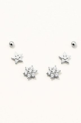 گوشواره نقره زنانه 925 عیار Marie Claire - کد 780967642