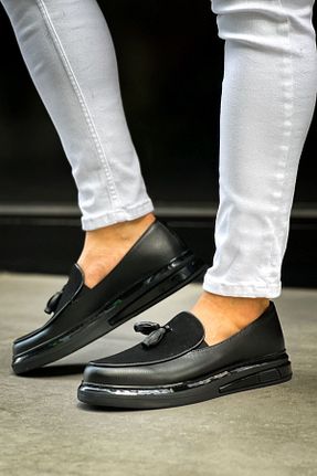 کفش کلاسیک مشکی مردانه چرم لاکی BZ Moda - کد 858575734