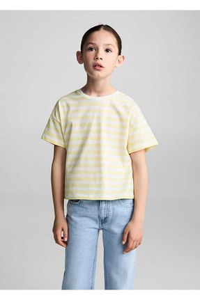 تیشرت زرد بچه گانه رگولار MANGO Kids - کد 824251503