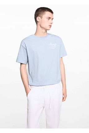 شلوار سفید مردانه کتان MANGO Teen - کد 822478015
