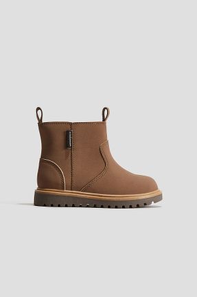 بوت / نیم بوت قهوه ای بچه گانه ضد آب H&M - کد 858376228