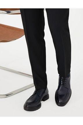 کفش کژوال سرمه ای مردانه چرم خالص Pierre Cardin - کد 858384334