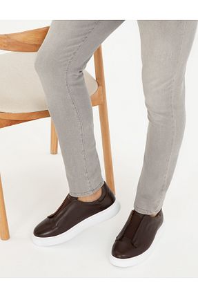 کفش کژوال قهوه ای مردانه پاشنه کوتاه (1 - 4 سانتی متر) Pierre Cardin - کد 858381078