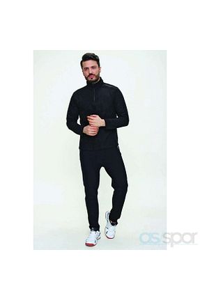 سوئیشرت اسپرت مشکی مردانه اسلیم uhlsport - کد 51256512