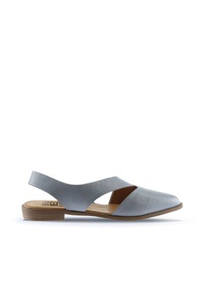 صندل آبی زنانه پاشنه تخت Bueno Shoes - کد 102879748
