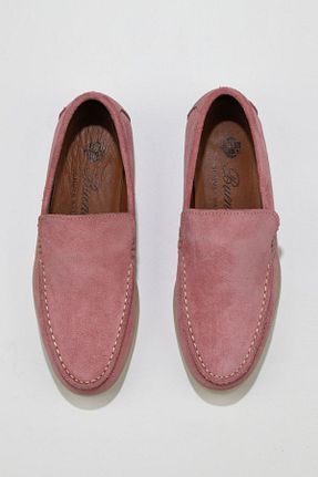 کفش کژوال صورتی زنانه چرم خالص Bueno Shoes - کد 306052451