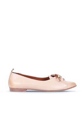 بابت قهوه ای زنانه چرم خالص Bueno Shoes - کد 108432889