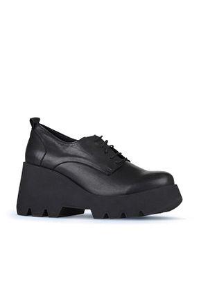 کفش پاشنه بلند پر مشکی زنانه پاشنه متوسط (5-9 سانتی متر) Bueno Shoes - کد 772437424